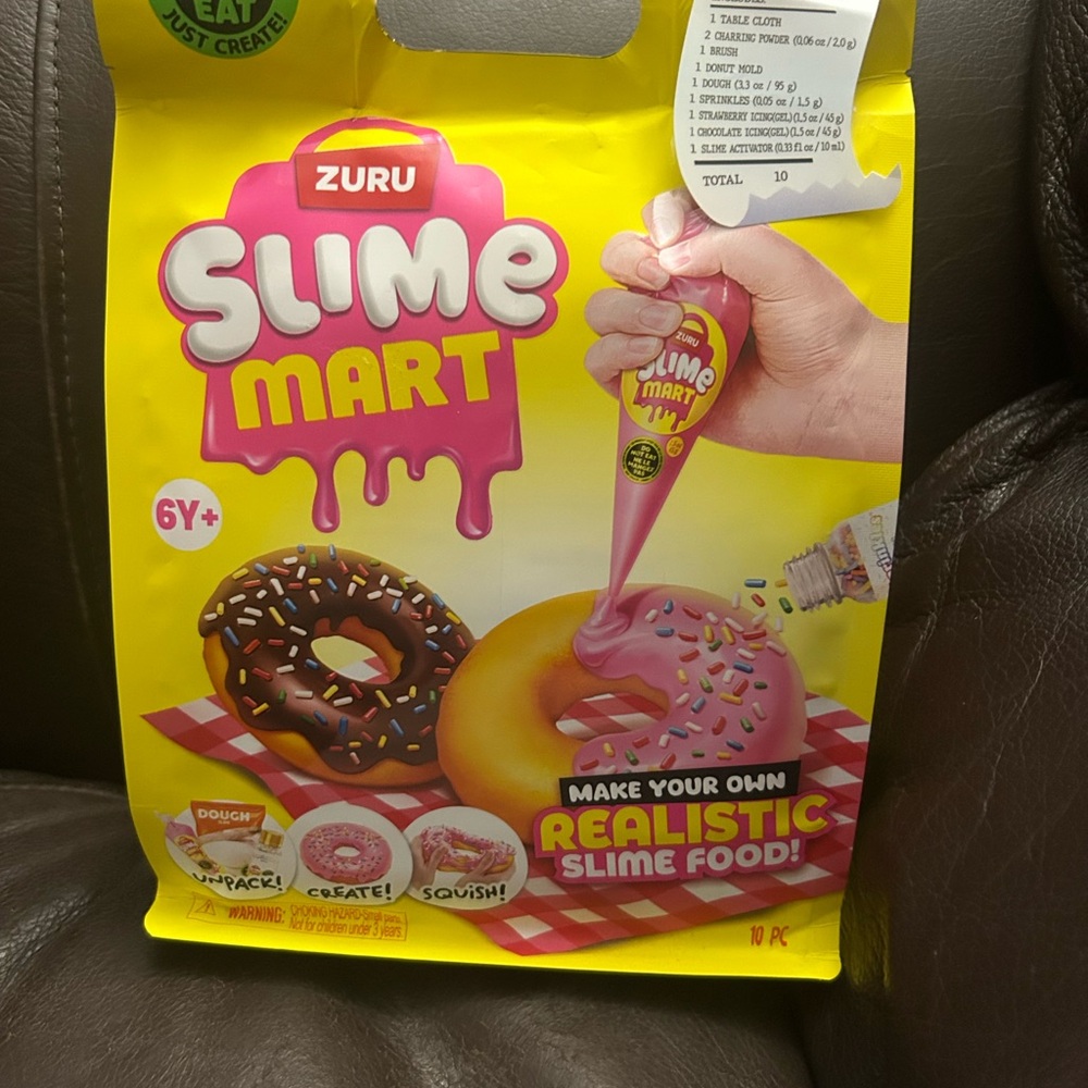 Slime Mart Realistic Slime Food Kit - Yellow